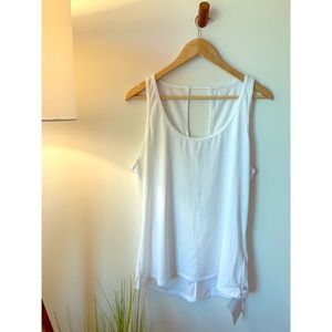Fabletics (NWT) white “Bess” tank top